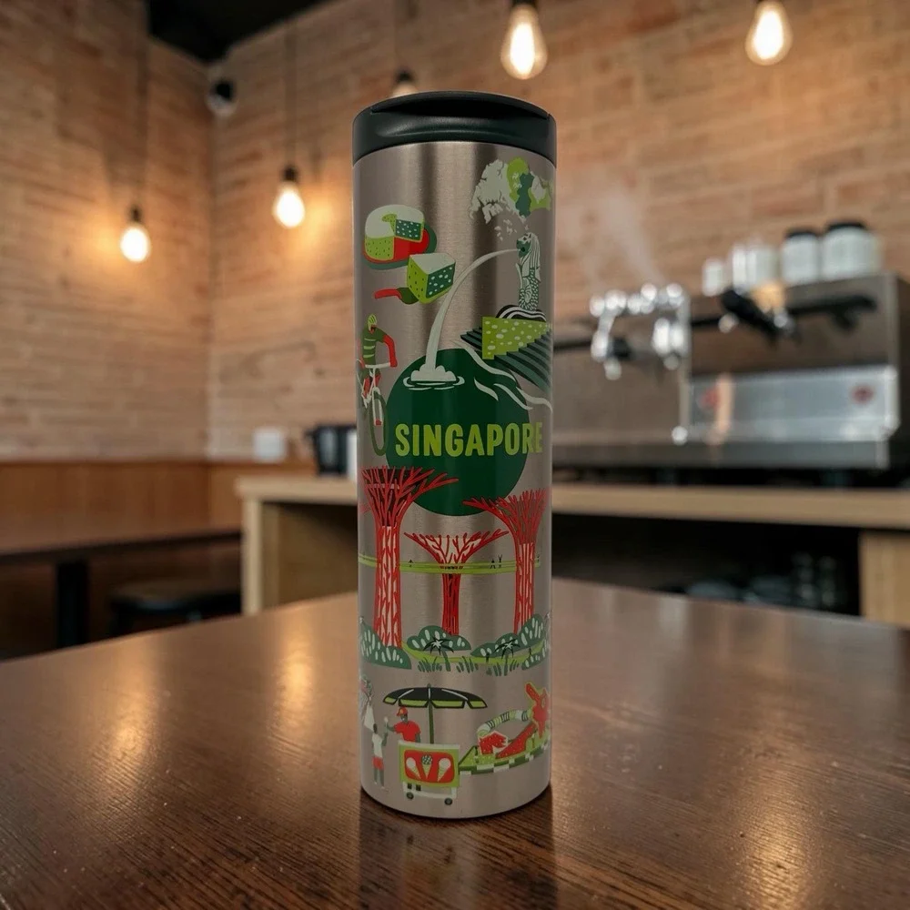 Starbucks Singapore Been There Series Stainless Steel Tumbler 16oz NEW